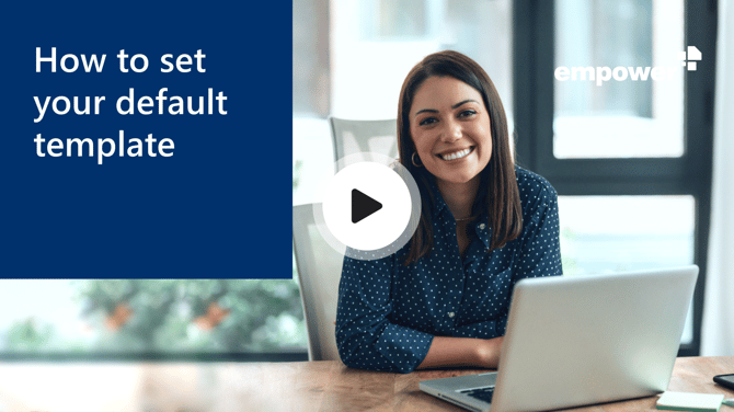 How to set your default