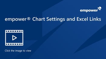 Chart settings & Excel link