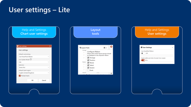 setting options lite
